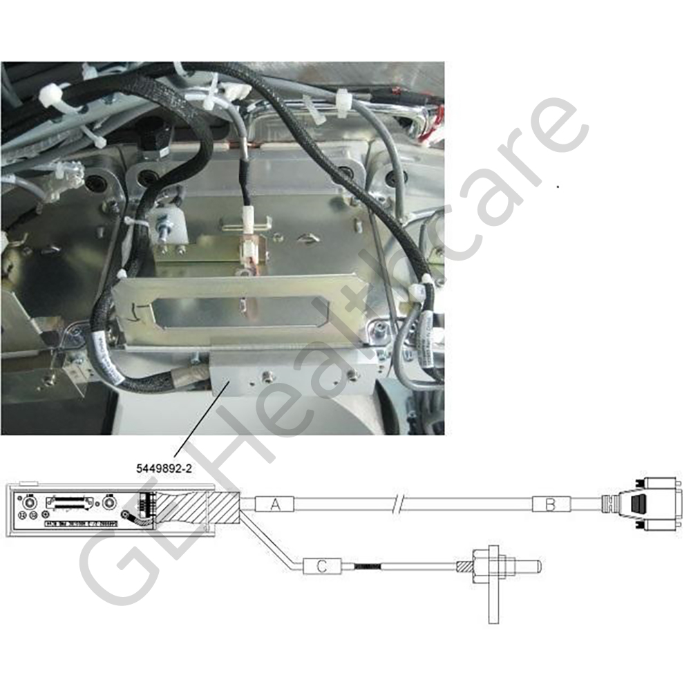 Atlas ADB communication cable, 600mm, suit to MOD1,MOD5,MOD6.