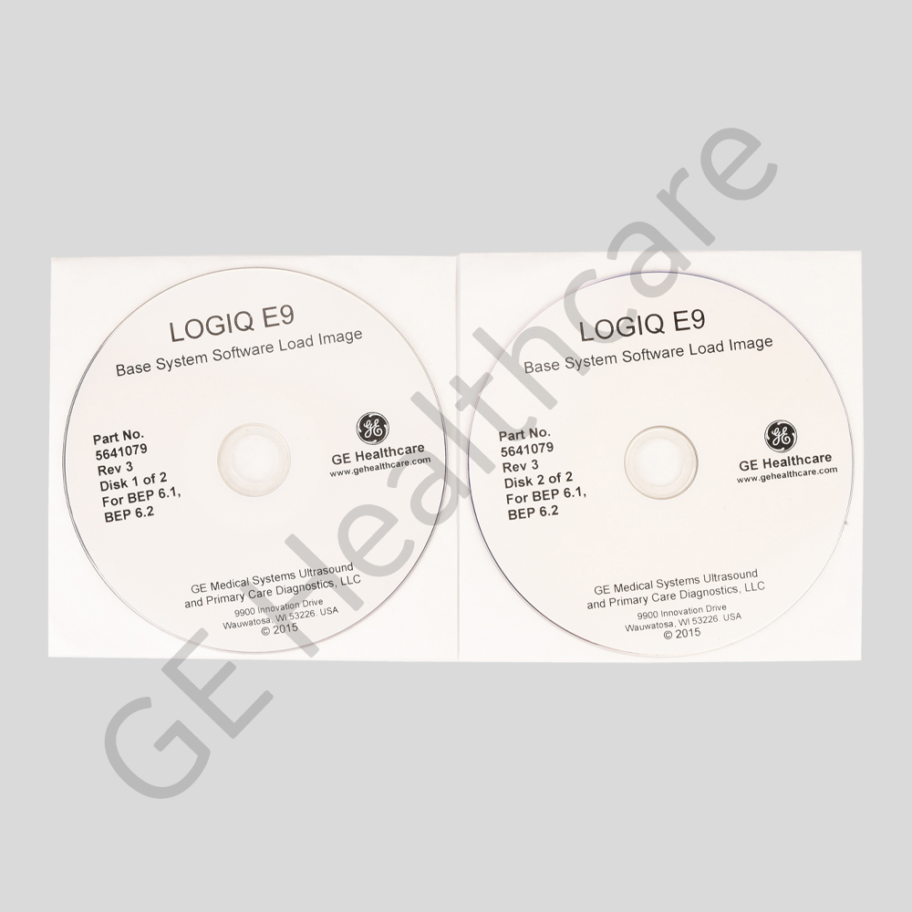 Base Image Load Back End Processor 6.2(BEP6.2) LOGIQ E9 R6 Base Image Load Back End Processor 6.2(BEP6.2) LOGIQ E9 R6